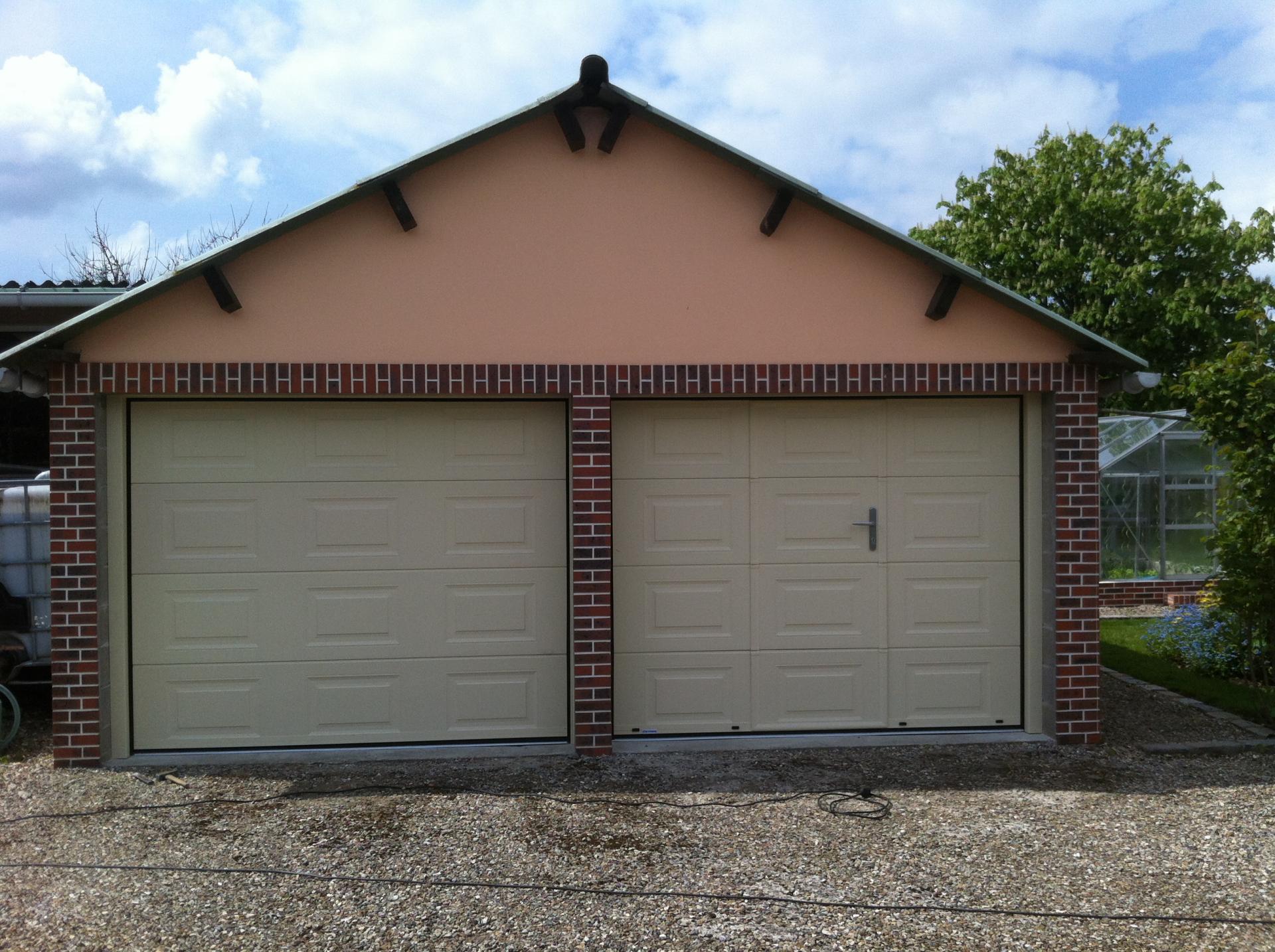 Porte de garage sectionnelle