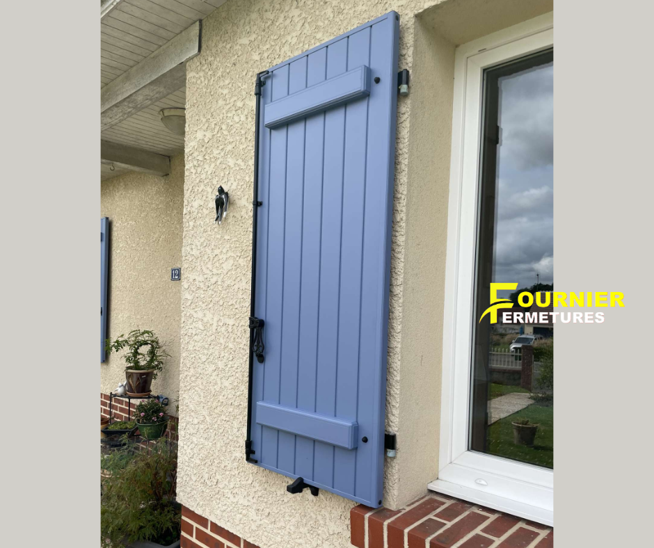 Volet battant FOURNIER FERMETURES aluminium picardie beauvais